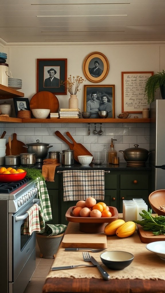 A rustic kitchen setting with a slow cooker filled with shredded Mississippi Chicken, surrounded by ingredients and a serving suggestion.